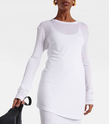 Top in maglia a coste Morton | Khaite