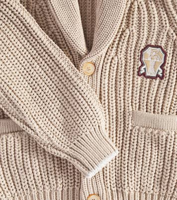 Cardigan in cotone | Brunello Cucinelli Kids