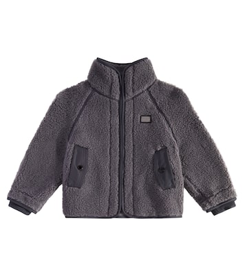 Jacke aus Teddyfleece | Dolce&Gabbana Kids