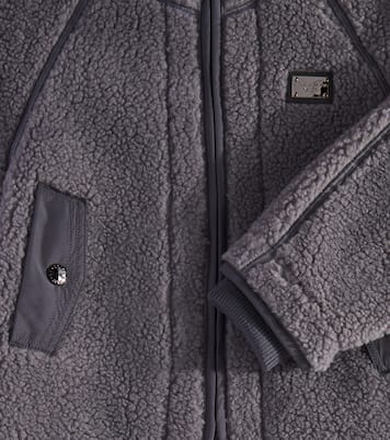 Jacke aus Teddyfleece | Dolce&Gabbana Kids