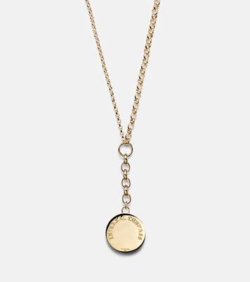 Collier Internal Compass en or 18 ct, diamants et émail | FoundRae