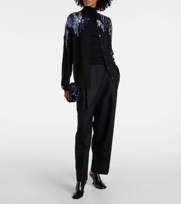 Blouse à sequins | Dries Van Noten
