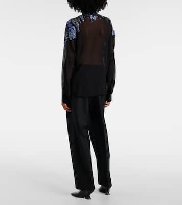Blouse à sequins | Dries Van Noten