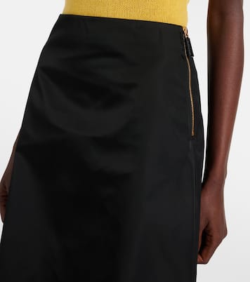 Falda midi de Re-Nylon | Prada