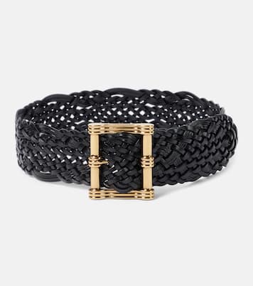 Woven leather belt | Etro