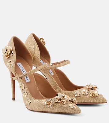 Escarpins Bloom 105 à fleurs | Aquazzura
