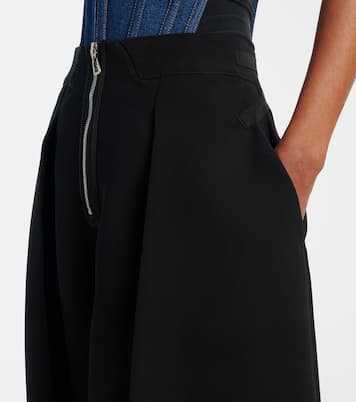 Pantaloni a gamba larga in crêpe | Jean Paul Gaultier