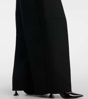 Pantaloni a gamba larga in crêpe | Jean Paul Gaultier