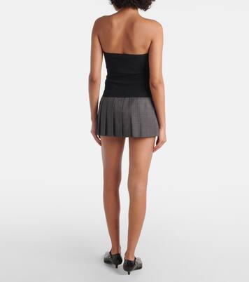 Top a fascia in maglia | Miu Miu