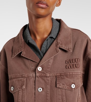 Jeansjacke | Miu Miu
