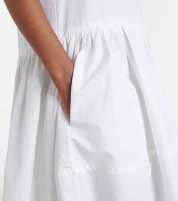 Robe midi en coton | Jil Sander