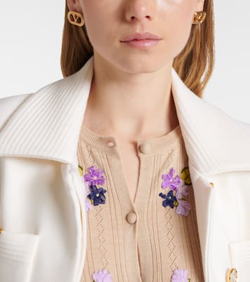 Boucles d'oreilles Ovalette VLogo | Valentino
