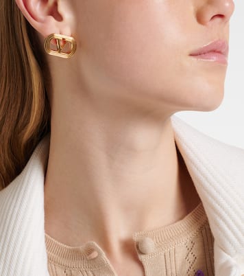 Boucles d'oreilles Ovalette VLogo | Valentino