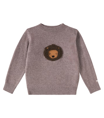 Denn embroidered wool sweater | Donsje