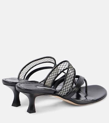 Mules Sulna 50 in pelle | Manolo Blahnik