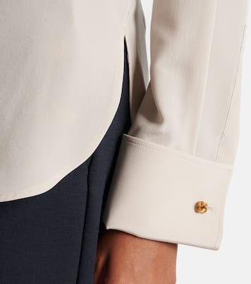 Blusa Apollo in crêpe di seta con fiocco | Max Mara