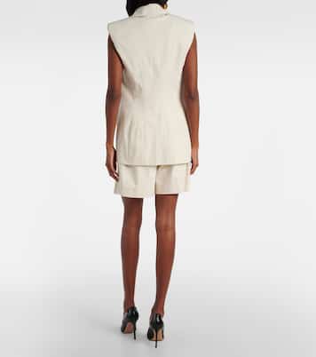 Gilet doppiopetto in canvas di cotone | Nina Ricci