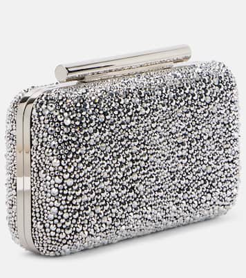 Clutch McQueen T-Bar con cristalli | McQueen