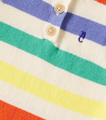 Baby - Tutina in maglia di cotone a righe | Bobo Choses