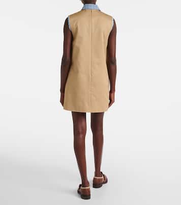 Minikleid aus Baumwolle | Miu Miu