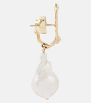 Orecchini Reverie Coral con perla d’acqua dolce | Alémais