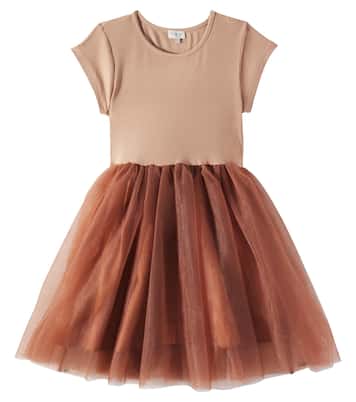 Abito Timie in jersey e tulle | Donsje