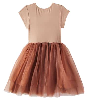 Abito Timie in jersey e tulle | Donsje