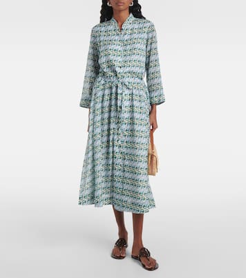 Tongs Miller en cuir verni | Tory Burch