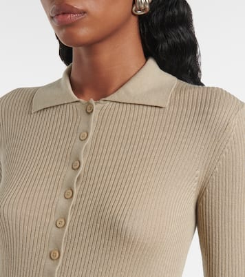Body Solana en laine, soie et cachemire | The Frankie Shop