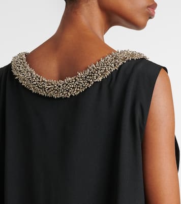 Abito corto con cristalli | Dries Van Noten
