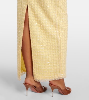 Robe longue à ornements | Rotate