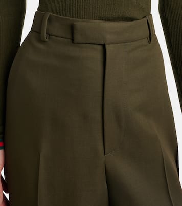 Wool and mohair wide-leg pants | Gucci