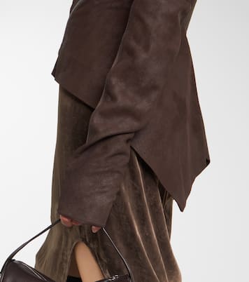 Leather jacket | Rick Owens