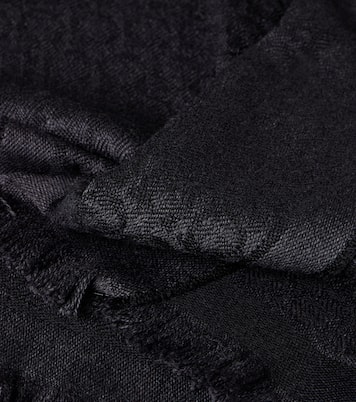 Écharpe Gancini en jacquard de laine | Ferragamo