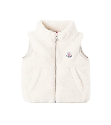 Baby Ernst down-paneled teddy vest | Moncler Enfant