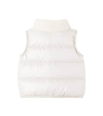 Baby Ernst down-paneled teddy vest | Moncler Enfant