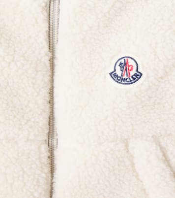 Baby Ernst down-paneled teddy vest | Moncler Enfant
