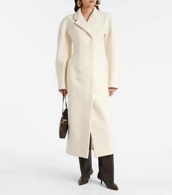 Curvo virgin wool coat | Jacquemus