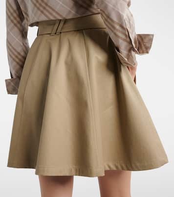Cotton wrap skirt | Burberry