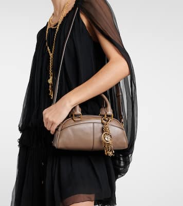 Chloé Bowling Small leather tote bag | Chloé