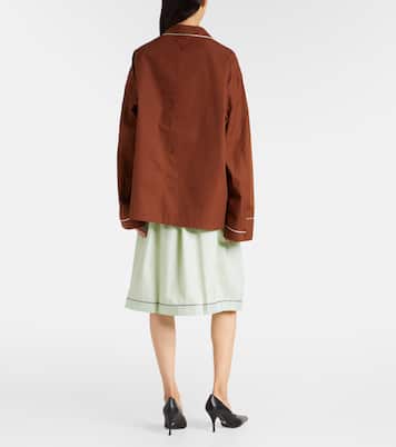 Chemise oversize en coton | Prada