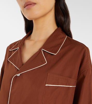 Chemise oversize en coton | Prada