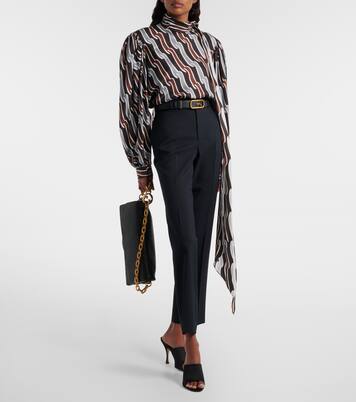 Gerade Hose aus Wolle | Gucci