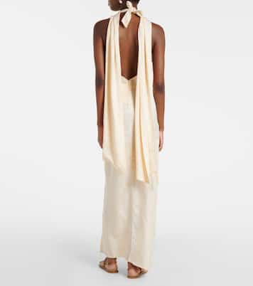 Maxikleid aus Jacquard | Johanna Ortiz