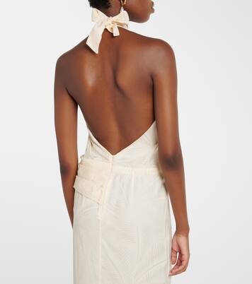 Maxikleid aus Jacquard | Johanna Ortiz