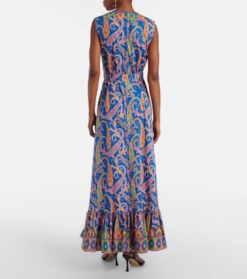 Robe longue en coton mélangé | Etro