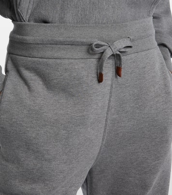 Banyan cotton and cashmere sweatpants | Loro Piana