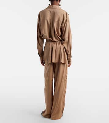 Inaya layered wide-leg pants | Isabel Marant