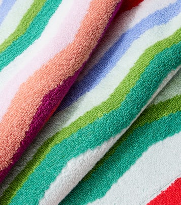 Wave cotton terry beach towel | Missoni