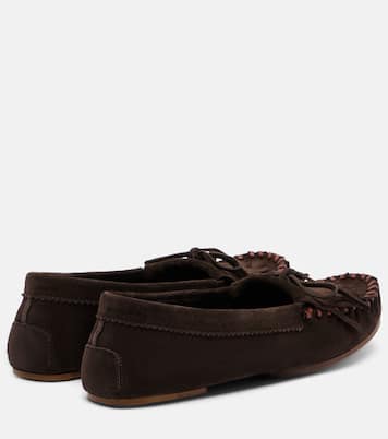 Indiana tasseled suede loafers | Paris Texas